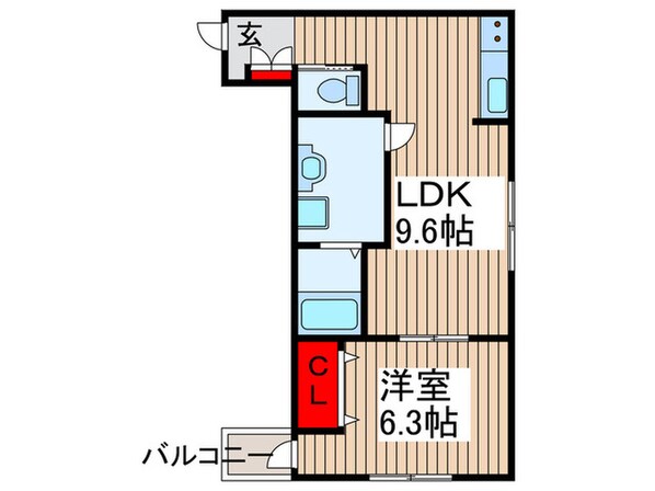 キャトラの物件間取画像